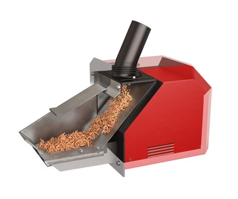 Detail automatického horáka ATTACK Pellet Burner Automatic