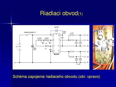 Výrobná schéma regulátora pozostávajúceho z 3 prvkov