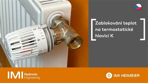 Schéma vnútornej štruktúry termostatickej hlavice s naznačeným mechanizmom reakcie na teplotu