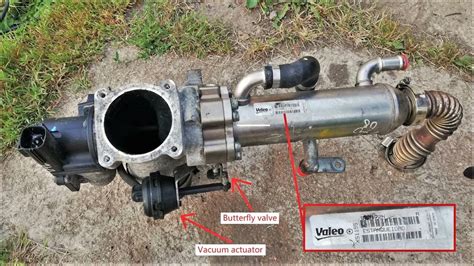 Detail umiestnenia termostatu pri EGR ventile