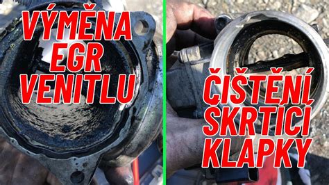 Detail EGR ventilu a jeho termostatu u BMW motorů