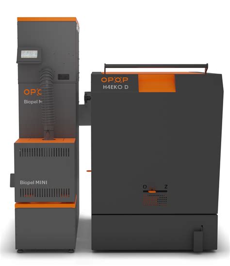 Detail horáka kotla OPOP Biopel s peletami