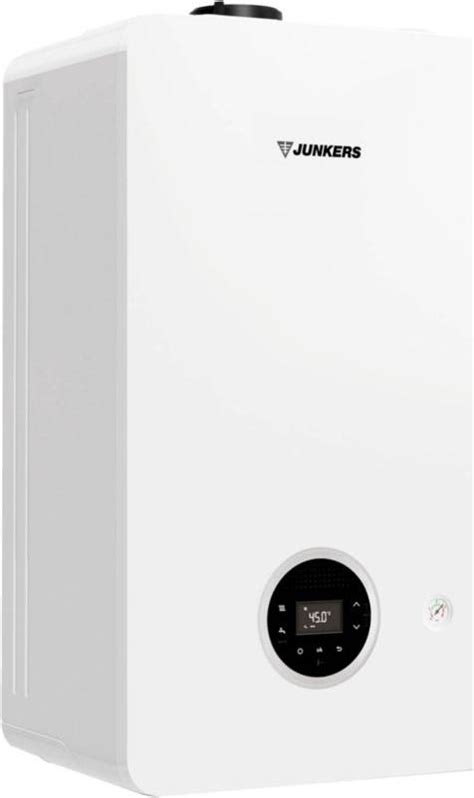 Fotografia kotla Junkers/Bosch s detailom na ovládací panel