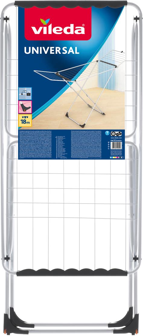 Ilustrácia skladacieho stojaceho sušiaka na bielizeň