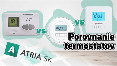 Porovnanie manuálneho a programovateľného termostatu