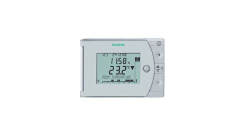 Ilustračná fotografia moderného digitálneho priestorového termostatu Siemens REV
