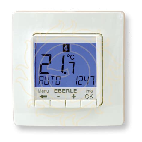 Ilustračný obrázok displeja termostatu Eberle FIT 3U