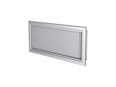 detail montáže ventilačnej mriežky s dôrazom na tesnenie
