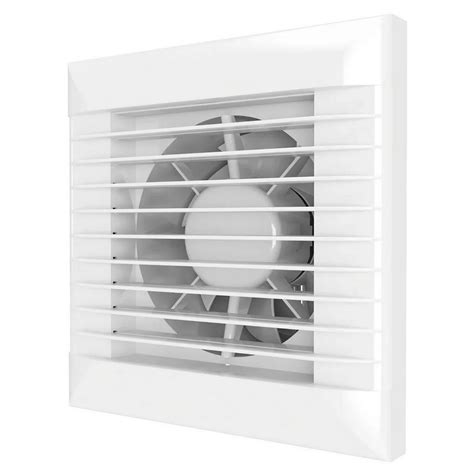 Tematické foto: Kúpeľňový ventilátor s automatickou žalúziou v modernom interiéri