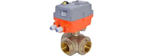 Ilustrácia rôznych typov trojcestných ventilov s ich označeniami