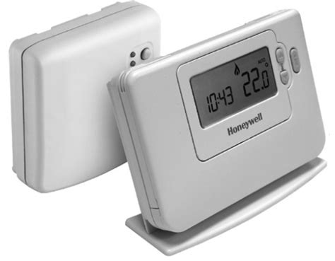 Ilustrácia ovládacích prvkov termostatu Honeywell CM700