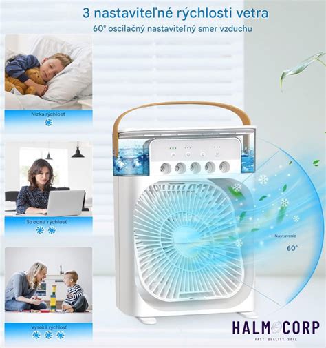 Infografika: Rozdiel medzi klasickým ventilátorom a ochladzovačom vzduchu na báze odparovania