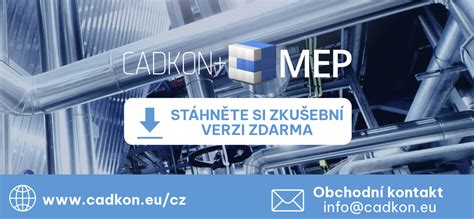 Schéma integrácie výpočtového softvéru pre vykurovanie (napr. CADKON+ MEP)