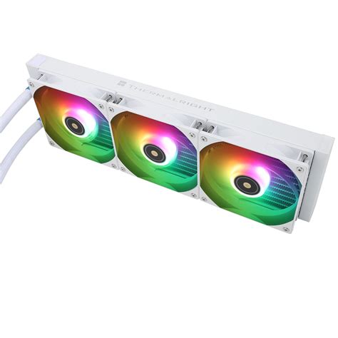 Detailná fotografia chladiča Prism 360 White s podsvietením