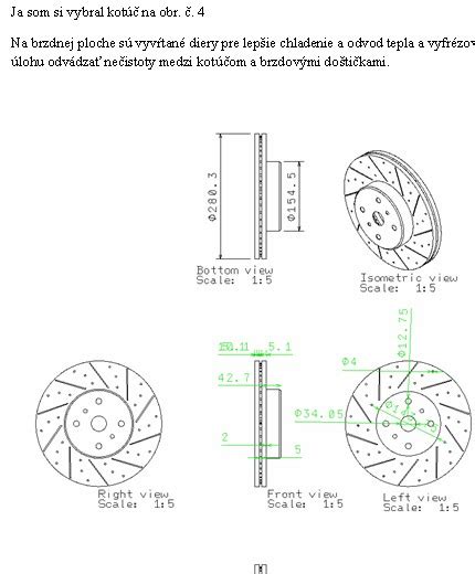 Porovnanie plného a vetraného brzdového kotúča