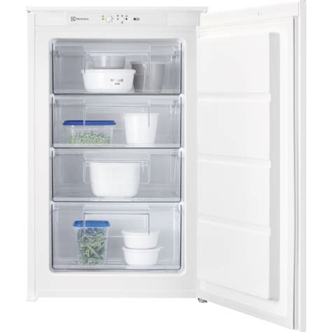 Kompaktná vstavaná zásuvková mraznička Electrolux LUB3AE88S.