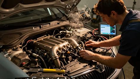 Technik vykonáva diagnostiku chladničky