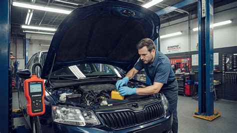 Obrázok znázorňujúci auto na voľnobeh s otvorenou kapotou