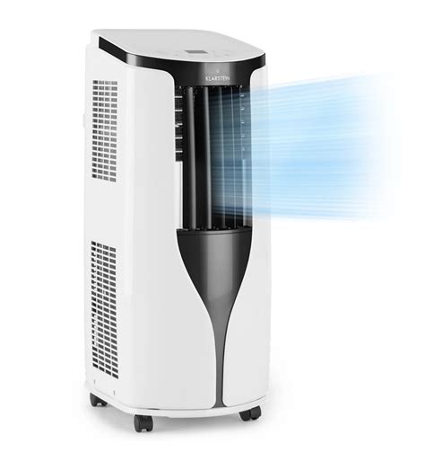 Mobilná klimatizácia Klarstein New Breeze 7 v elegantnom čiernom prevedení v interiéri