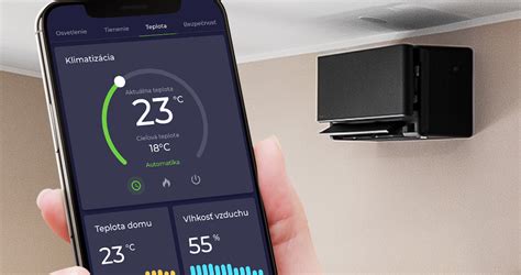 Mobilná aplikácia na ovládanie smart klimatizácie