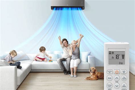 klimatizácia v obývačke rodinného domu, energetická účinnosť