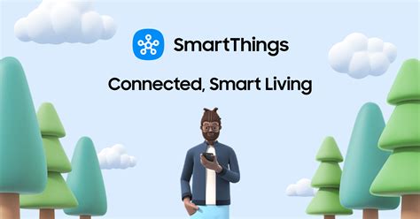 Grafická schéma prepojenia Family Hub s inými SmartThings zariadeniami
