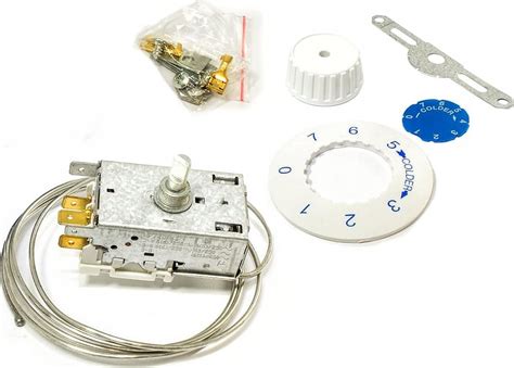 Detailné foto senzora termostatu chladničky