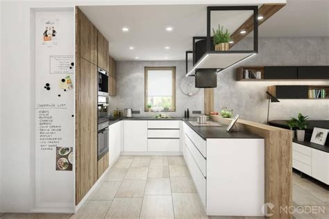 Interiér kuchyne hromadného stravovania s plynovým kotlom