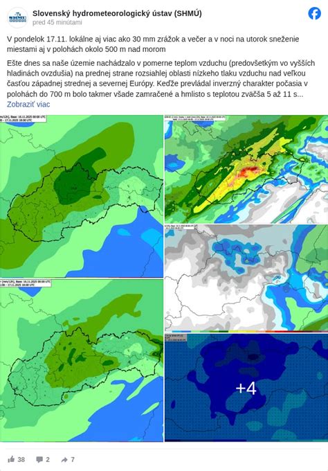 Slabnutie tlakovej výše vo východnej Európe a vývoj ďalšej v oblasti Severného mora, 17. až 19. marca