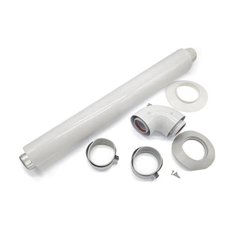 Produktová fotografia VAILLANT dymovod plast sada pripojovacia koncentrická DN80/125