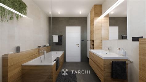 Ilustračná fotografia modernej kúpeľne s dizajnovým radiátorom