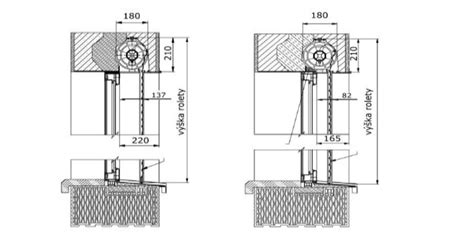 Detail automatickej žalúzie na axiálnom ventilátore
