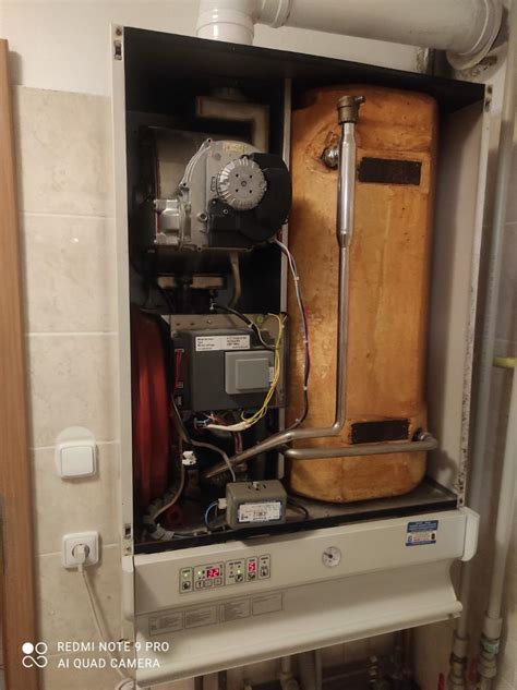 Termálne snímky výmenníka kotla Dakon KZ 15B pri poruche