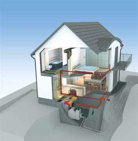 Ilustrácia princípu fungovania rekuperácie tepla v zime a v lete