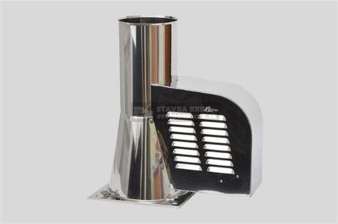 Rôzne typy mechanických zosilňovačov komínového ťahu.