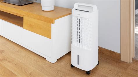 Ilustračná schéma princípu fungovania ochladzovača vzduchu s vyparovaním.