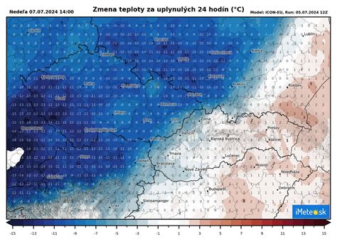 grafické znázornenie priemerných teplôt vzduchu na Slovensku počas zimy 2025/2026 v porovnaní s dlhodobým priemerom