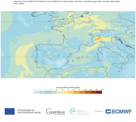 mapa synoptickej situácie znázorňujúca vývoj tlakovej výše nad Európou v marci 2022