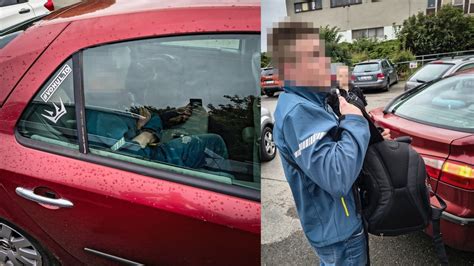 Detail vyhrievacej špirály v sedadle automobilu