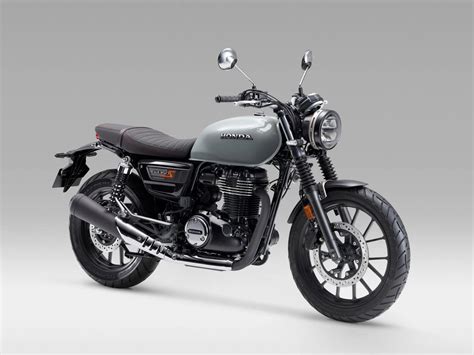 Motocykel Honda GB350S v retro štýle