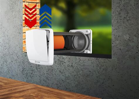 Ilustrácia znázorňujúca princíp fungovania rekuperačnej jednotky v modernom dome