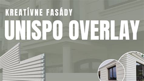 Ukážka fasády zateplenej panelmi Unispo OVERLAY