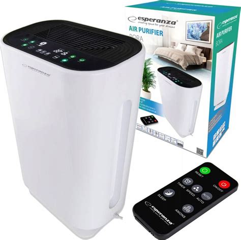 Detailný záber rozhrania zvlhčovača vzduchu Esperanza EHA004