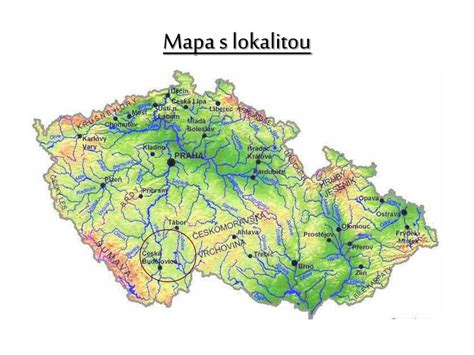 mapa s vyznačenou lokalitou projektu Pri Mýte