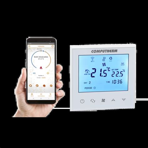 Infografika porovnávajúca typy termostatov (digitálny, programovateľný, Wi-Fi)