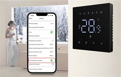 Ilustračná fotografia inteligentného digitálneho termostatu s pripojením na WiFi
