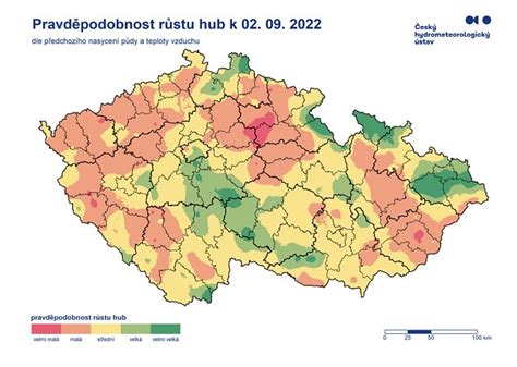Mapa s vyznačenými meteorologickými stanicami ČHMÚ