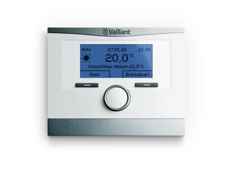 Moderný regulátor Vaillant multiMATIC 700 s otočným ovládaním