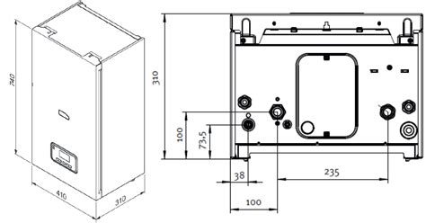 schematické znázornenie elektrického zapojenia kotla Protherm RAY 9 KE