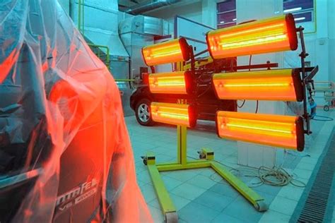 Infračervené žiariče pre priemyselné použitie